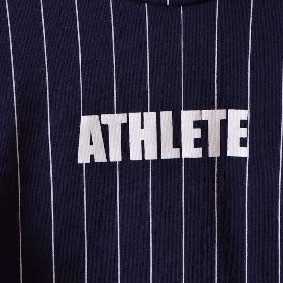 Soulcycle Pinstripe Printed Warrior Sweatshirt XL - Picture 3 of 7